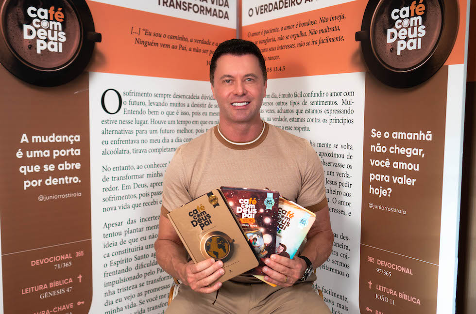 Fortaleza recebe a Tour ‘Café com Deus Pai’ com Junior Rostirola