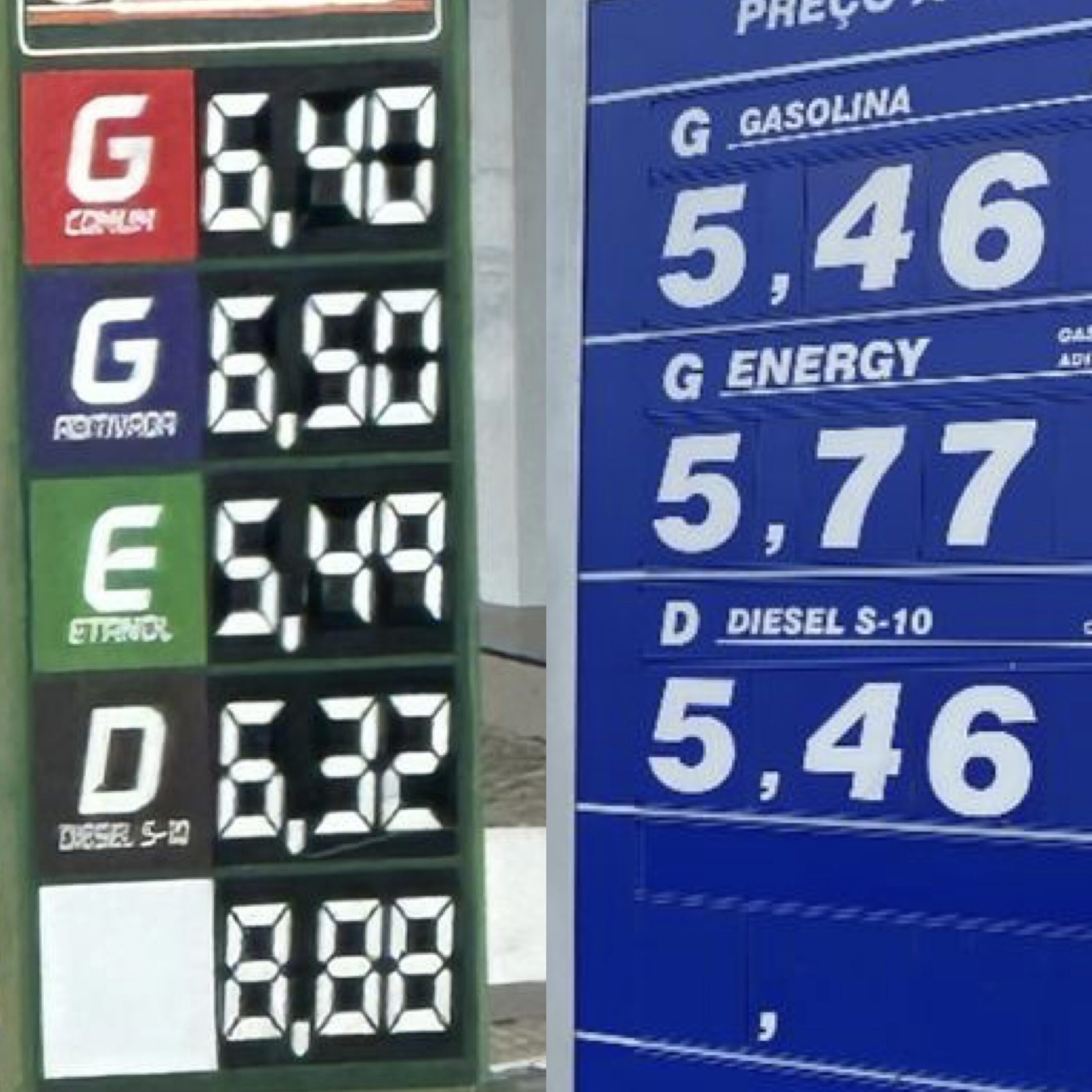 Gasolina e Diesel de luxo? Boa Viagem cobra alto enquanto Pedra Branca alivia o bolso